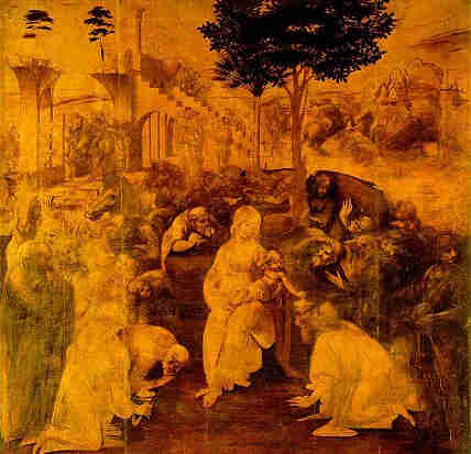 Adoration Of The Magi -- Uffizi Gallery, Florence